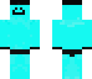 blue man