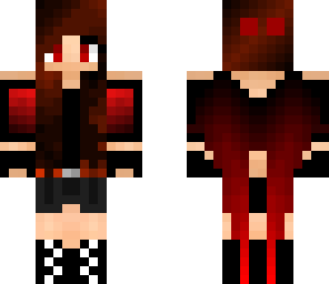 cute demon fallen angel girl