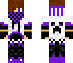 purple cool boy