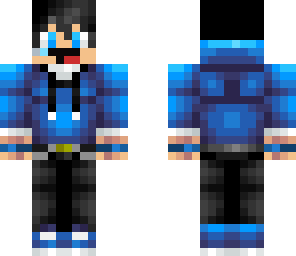 blue teenager