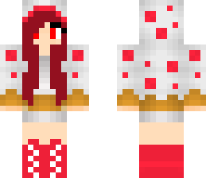 red cake girl