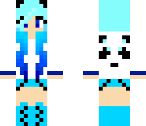 blue girl
