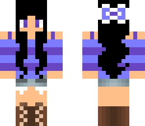 purple sweater girl