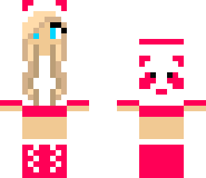 hot-pink panda