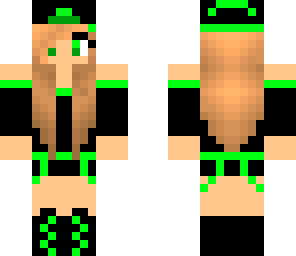 green girl