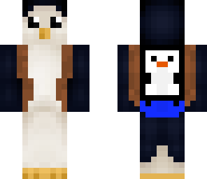 penguin carrying a penquin