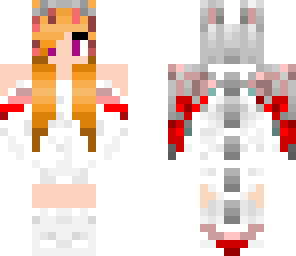 dragon red girl