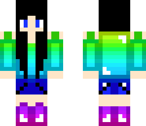 rainbow girl