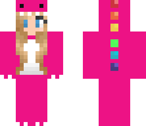 dino in pink