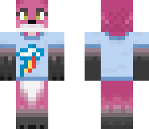 dashifyed pink fox