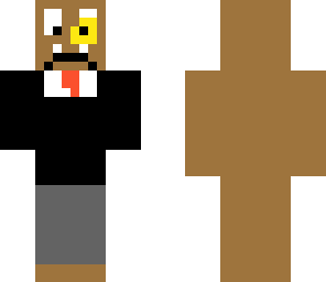 goomba wearing a paper suit