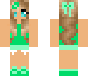 green girl