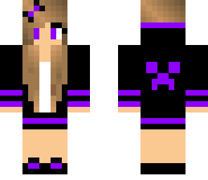 purple creeper girl