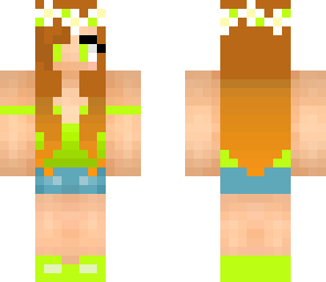 lime spring girl