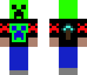 marshmallowman71 creeper with no hoodie