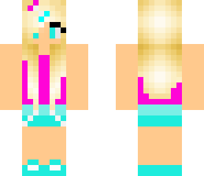 edited summer girl