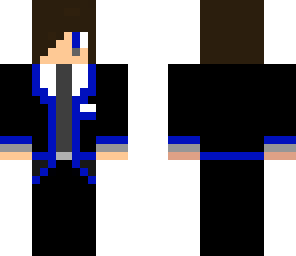 blue tuxedo