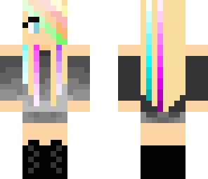 ranibow dauntless girl in the making