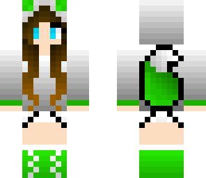 green fox girl