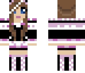 cute pink girl