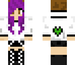 fixed purple hair