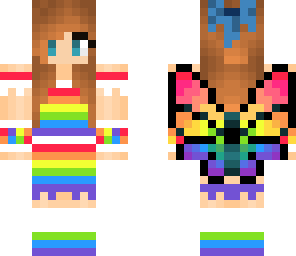 cute rainbow fairy girl