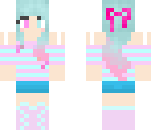 cotton candy girl