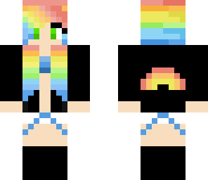 rainbow hair