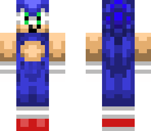 modern sonic new mouth and nose colors