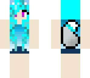 aqua marine kitty