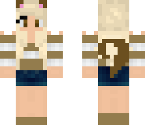 monkey girl with matching ears