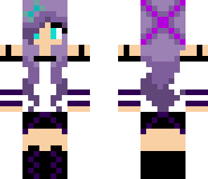purple binnie girl