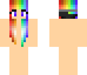 rainbow girl