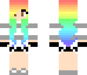 rainbow skin