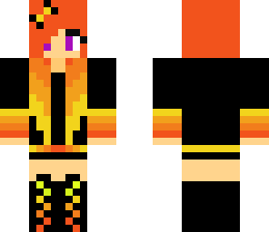 red and orange and yellow