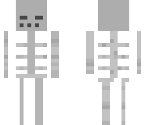 slightly more realistic skeleton