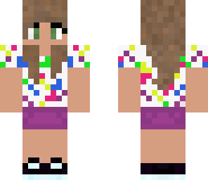 tie dye girl