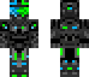 blue and green dark chief