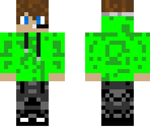 lime green boy