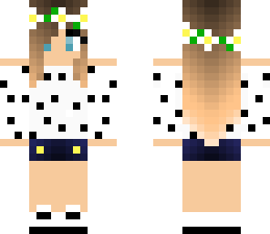 white polkadots