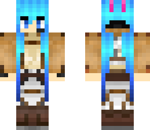 hatsune miku attack on titan uniform