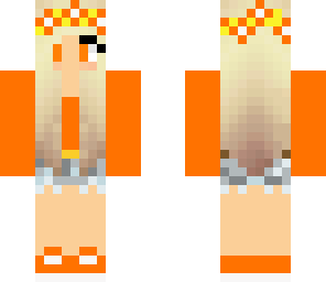 flower girl orange