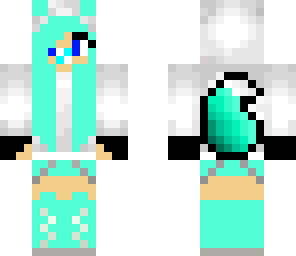 aqua wolf baby