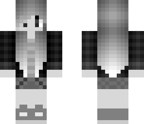 black and white