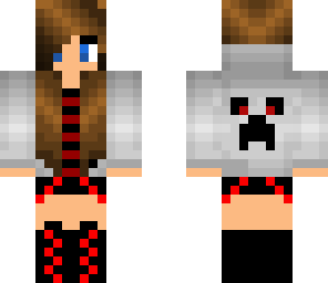 cute creeper girl
