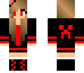 red creeper girl