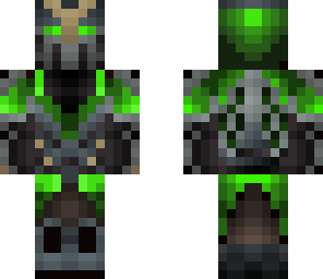 zed in green