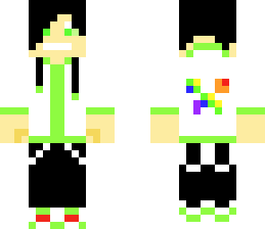 cool rainbow boy