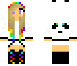 rainbow panda