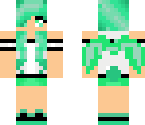 flying mint bunny